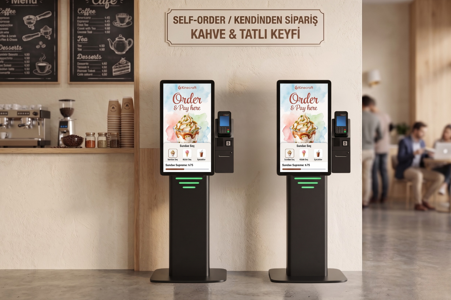 Sipariş ve Ödeme Tek Noktada